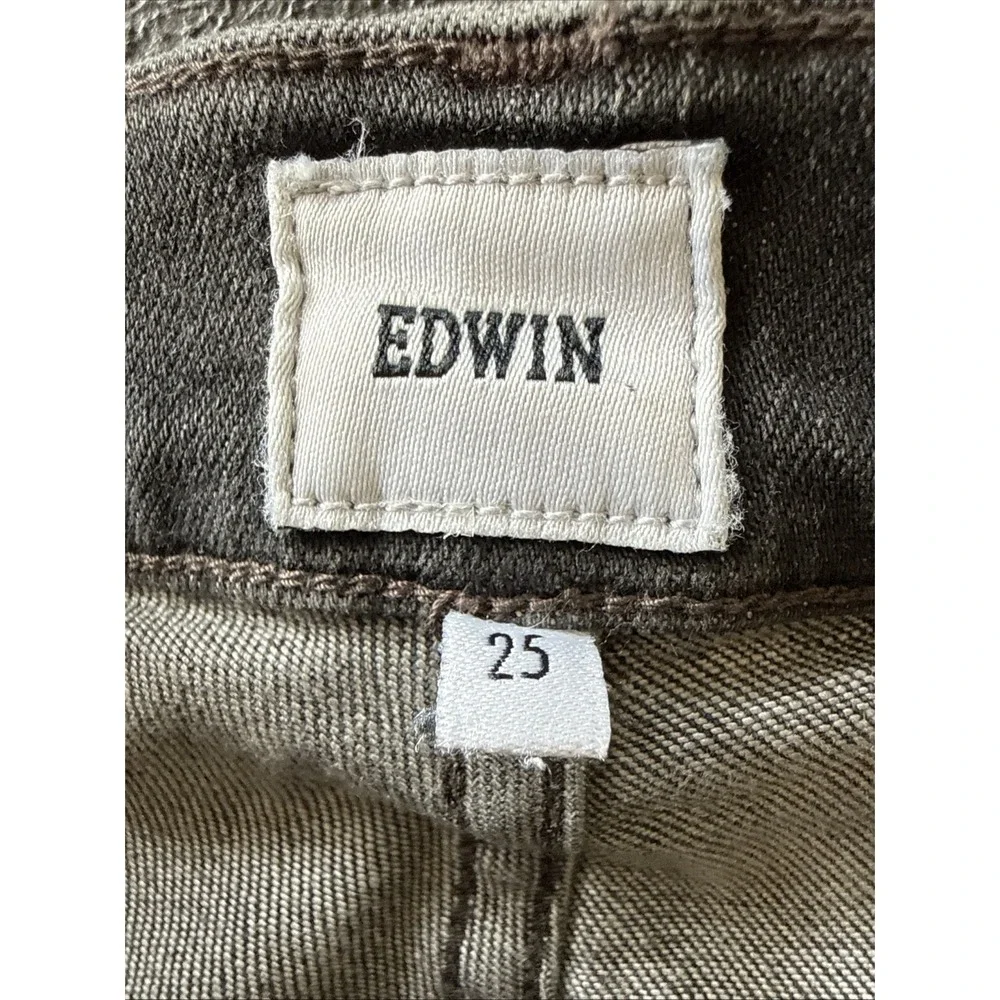 Edwin Jeans Womens Black Pixie 9